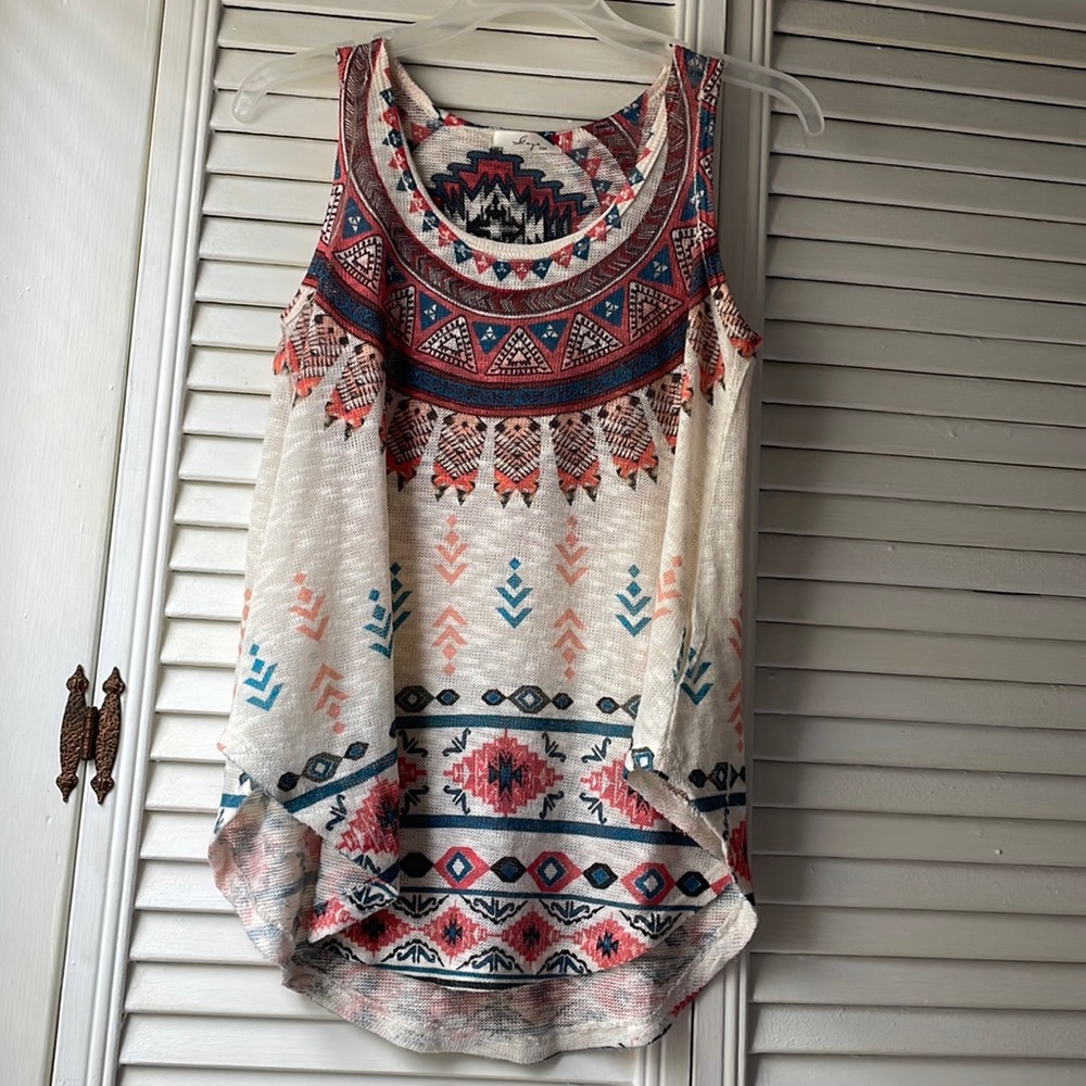 Native Themed Design Tank Top